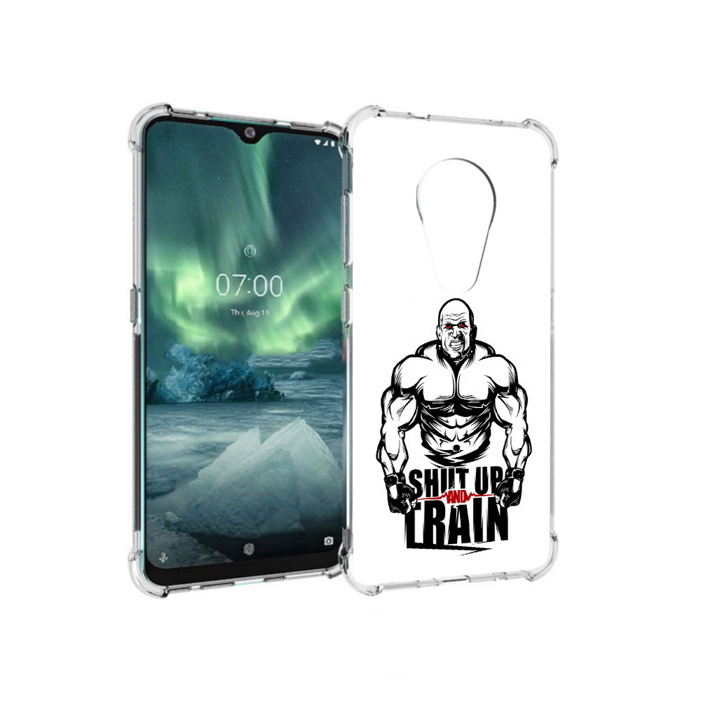 

Чехол MyPads Tocco для Nokia 7.2 здоровое тело (PT139171.105.356), Прозрачный, Tocco
