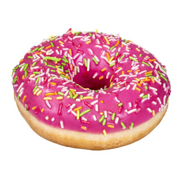 

Пончик Stokson Strawberry Filling Donat с клубничной начинкой 70 г