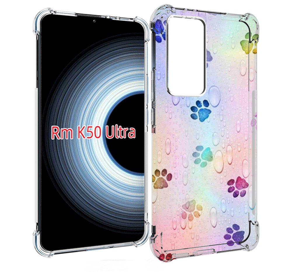 

Чехол MyPads лапки для Xiaomi 12T / Redmi K50 Ultra, Прозрачный, Tocco