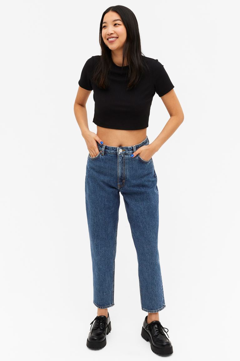 

Джинсы женские Monki 0863007001 голубые 28 (доставка из-за рубежа), 0863007001