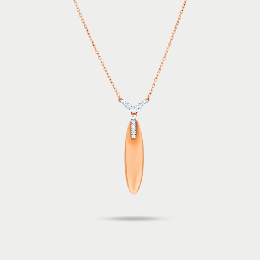 

Колье из золота с фианитом 45 см GOLD CENTER 70734, 70734