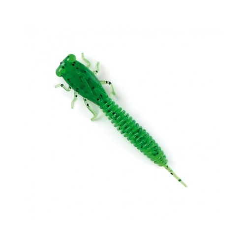 

FANATIK Приманка силиконовая (мягкая) FANATIK X-LARVA (02640XL / 4" / 026), Зеленый