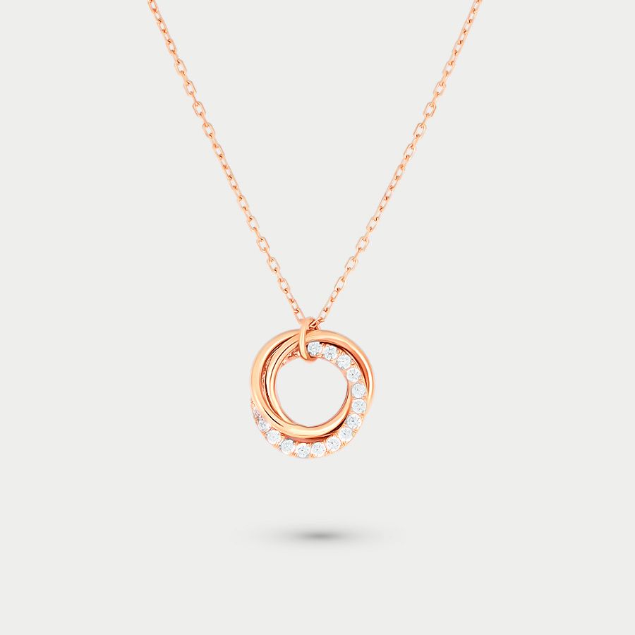 

Колье из золота с фианитом 45 см GOLD CENTER Т1246414746К, Т1246414746К