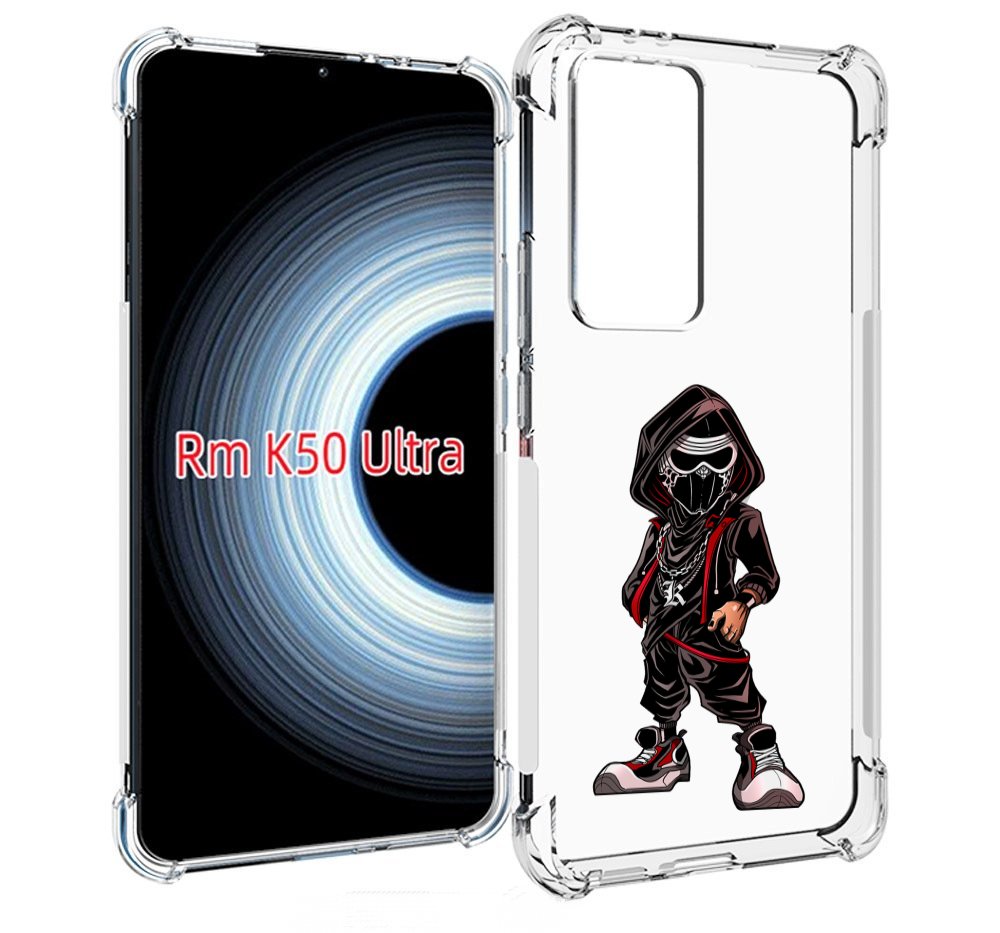 

Чехол MyPads крутой-ниндзя для Xiaomi 12T / Redmi K50 Ultra, Прозрачный, Tocco