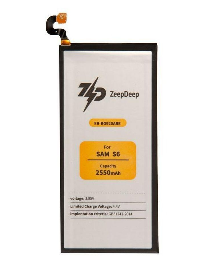 Аккумулятор ZeepDeep ASIA (EB-BG920ABE) для Samsung G920F/G920FD/S6/S6 Duos