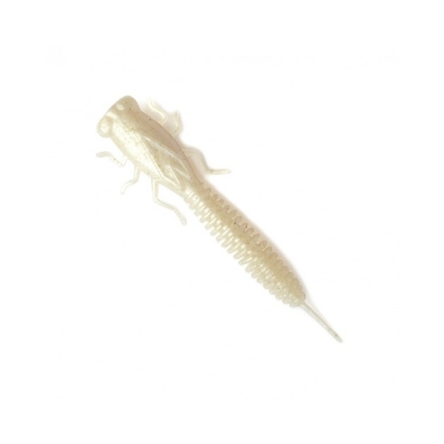 

FANATIK Приманка силиконовая (мягкая) FANATIK X-LARVA (02520XL / 2" / 025), Белый