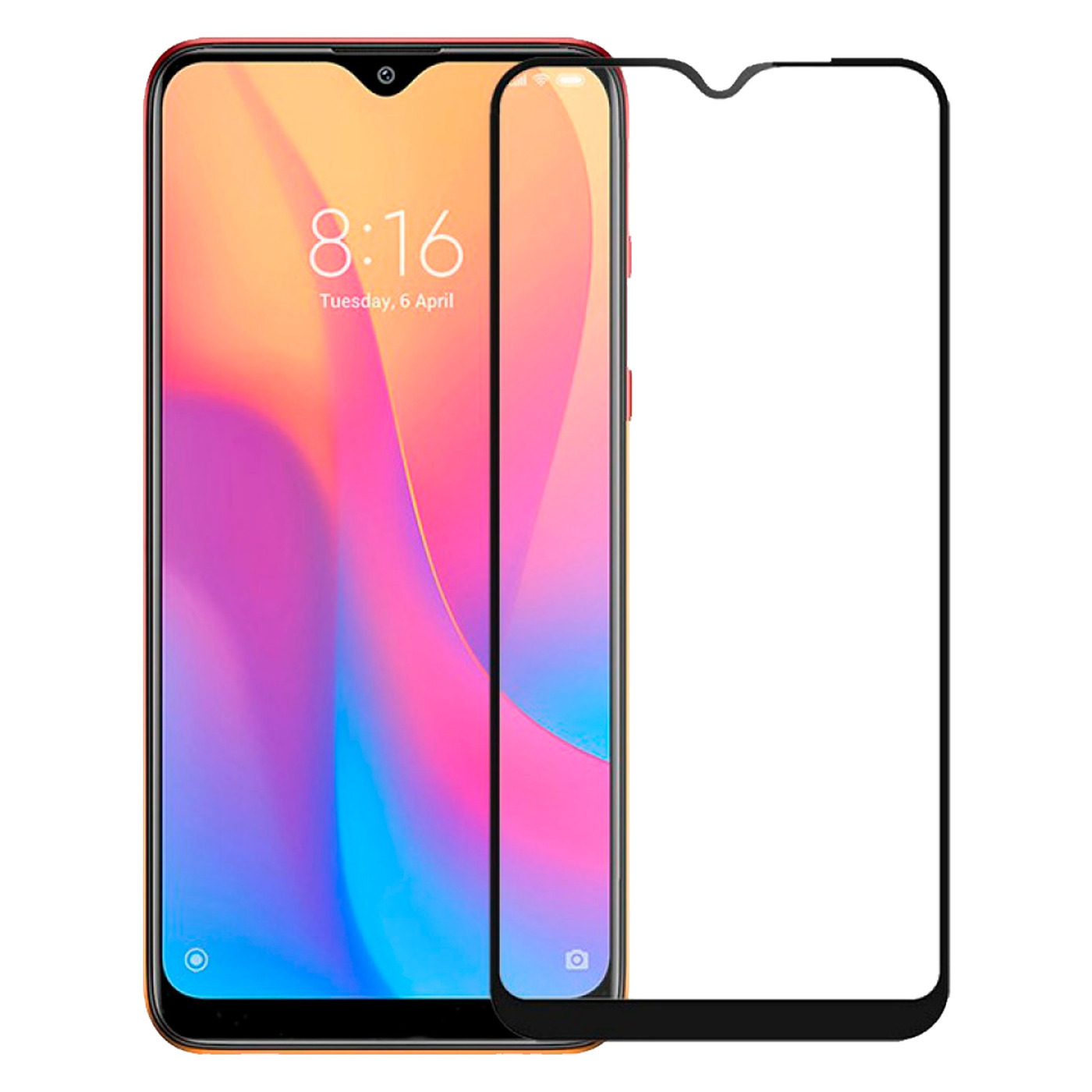 

Защитное стекло mObility для Xiaomi Redmi Note 8T Full Screen Full Glue Black УТ000019455