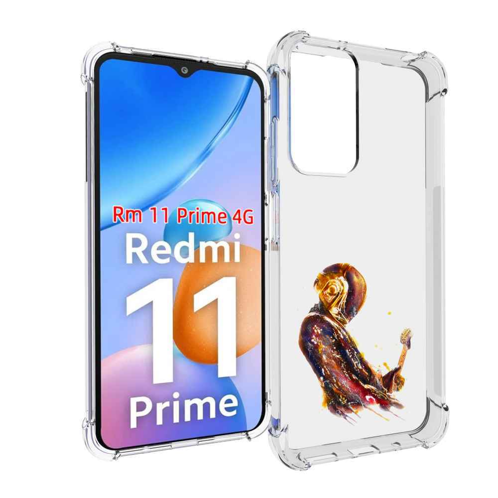 

Чехол MyPads космо-музыкант для Xiaomi Redmi 11 Prime 4G, Прозрачный, Tocco