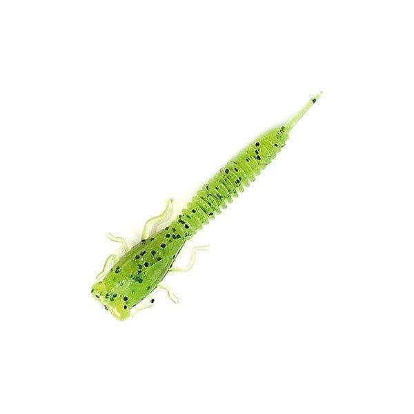 

FANATIK Приманка силиконовая (мягкая) FANATIK LARVA (02245L / 4,5" / 022), Зеленый