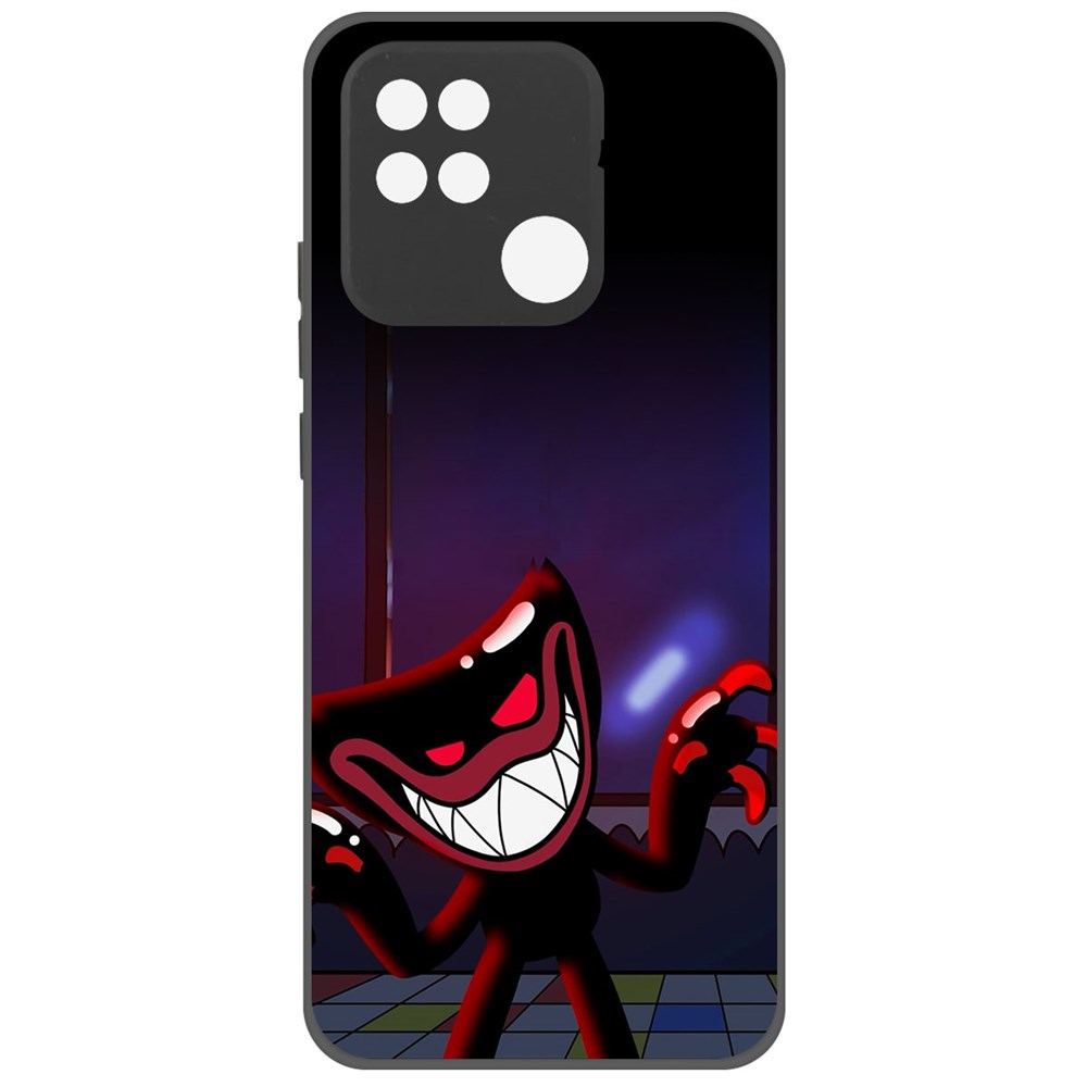 

Чехол-накладка Софт Хаги Ваги для Xiaomi Redmi 10A, Черный