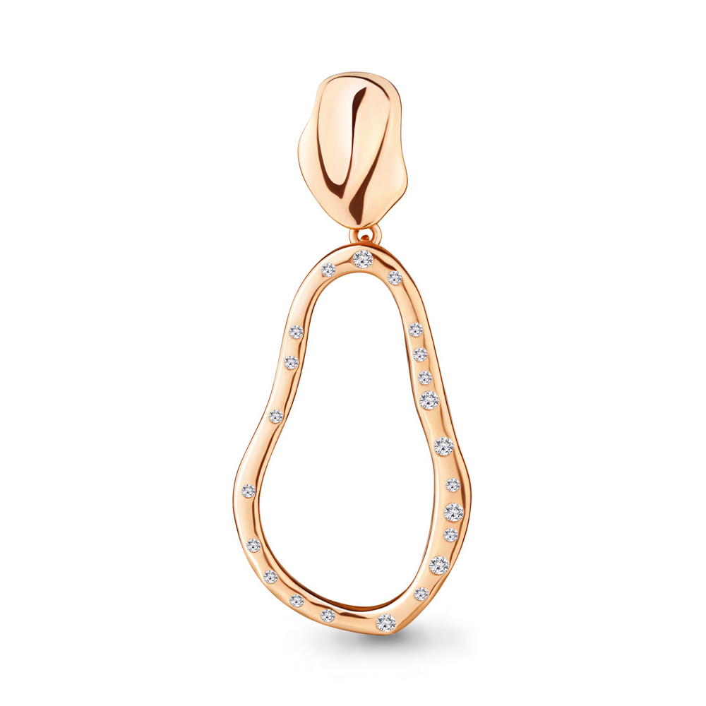 

Подвеска из серебра с фианитом Aquamarine 24336А_925_з, 24336А_925_з