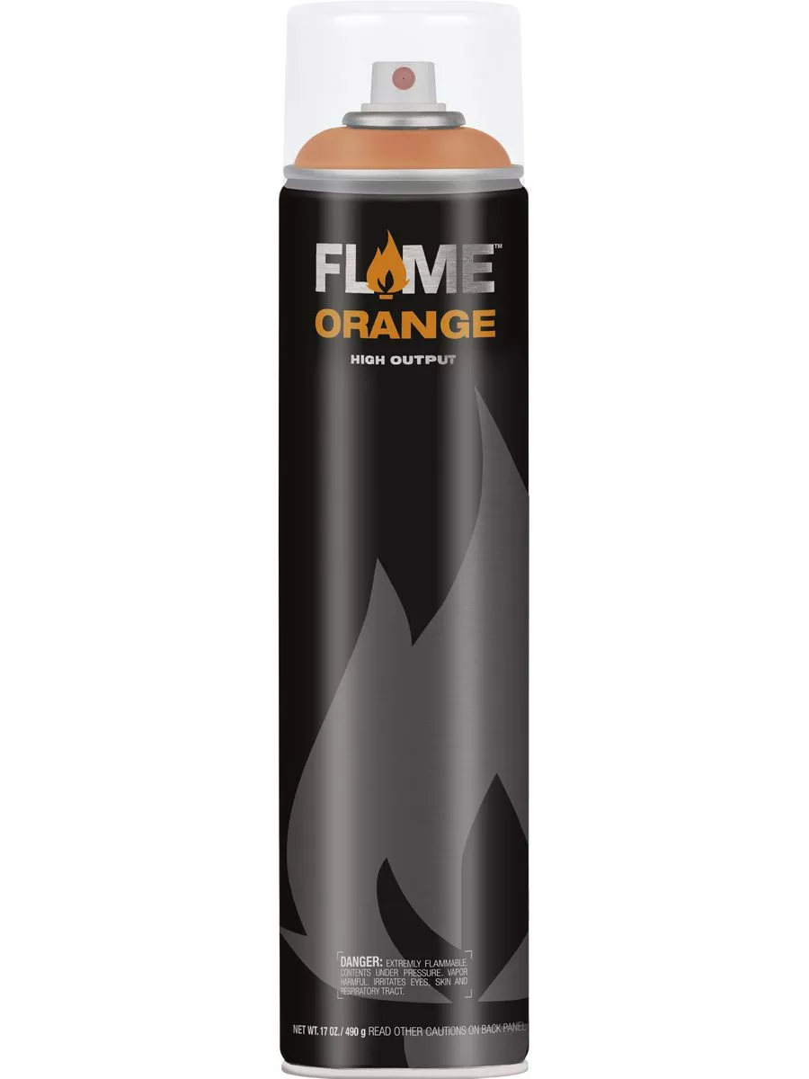 

Аэрозольная краска Flame Orange 600мл Orange FO-212 558902, Оранжевый