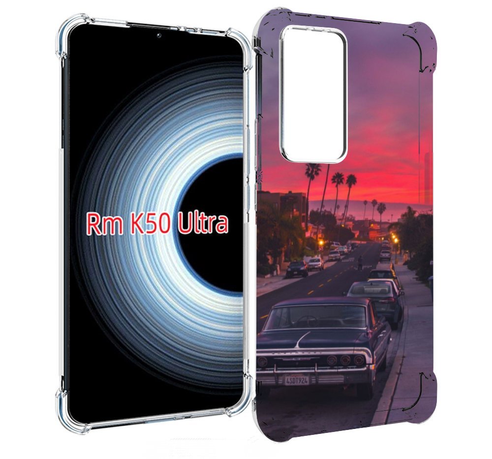 

Чехол MyPads красивая дорога америки для Xiaomi 12T / Redmi K50 Ultra, Прозрачный, Tocco