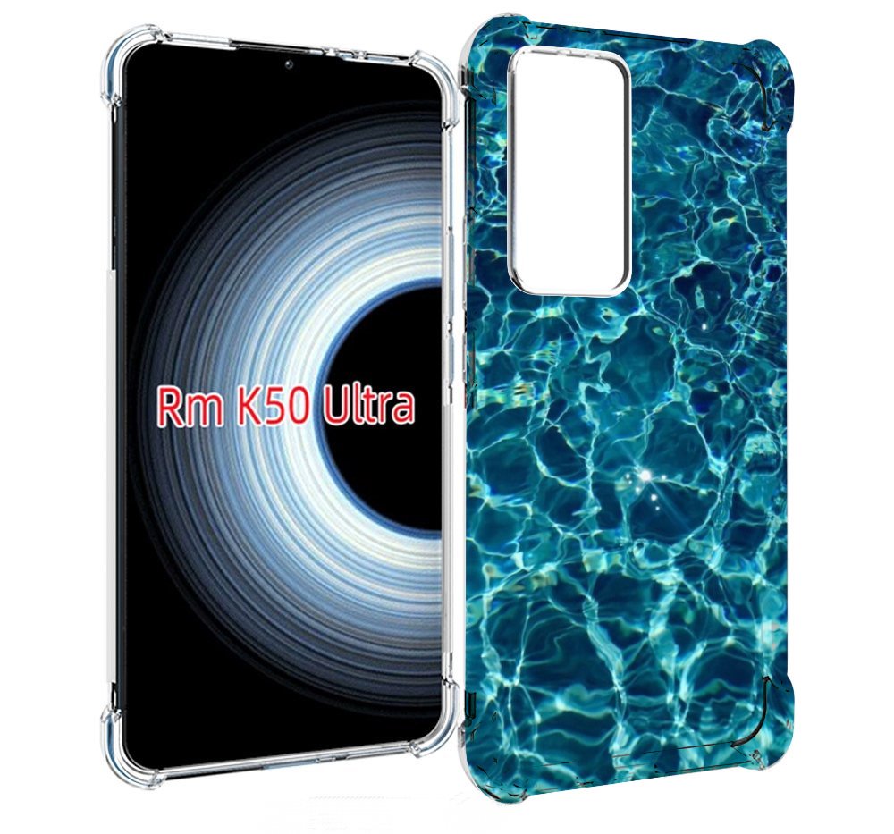 

Чехол MyPads красивая голубая вода для Xiaomi 12T / Redmi K50 Ultra, Прозрачный, Tocco