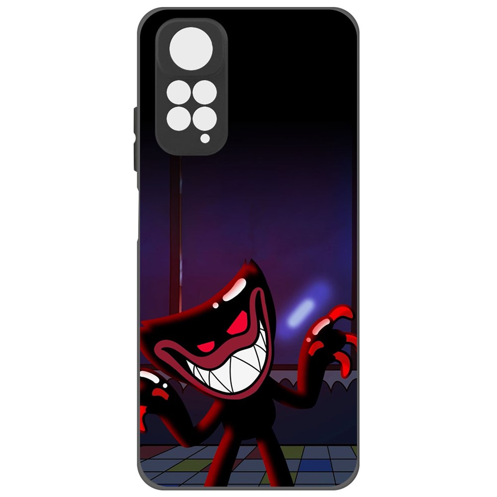 

Чехол-накладка Софт Хаги Ваги для Xiaomi Redmi Note 11S, Черный