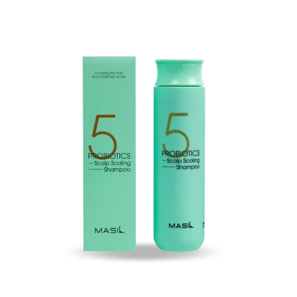 Шампунь Masil 5 Probiotics Scalp Scaling Shampoo для глубокого очищения кожи головы 300 мл