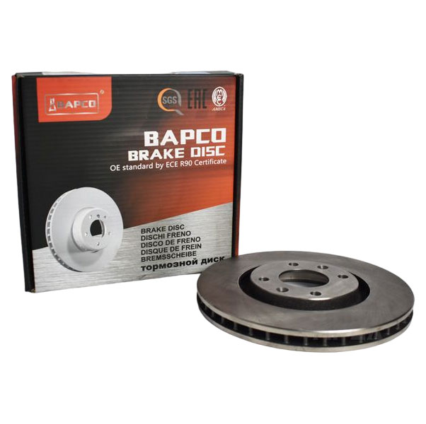 BAPCO BD0298 Диск тормозной передний вентилируемый  () 2шт