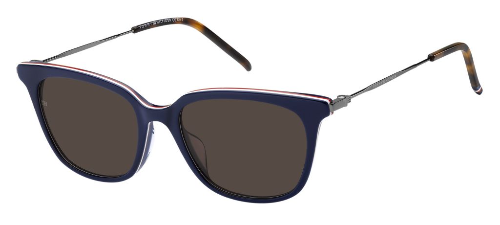 

Солнцезащитные очки мужские Tommy Hilfiger TH 1898/F/S, синий, TH 1898/F/S