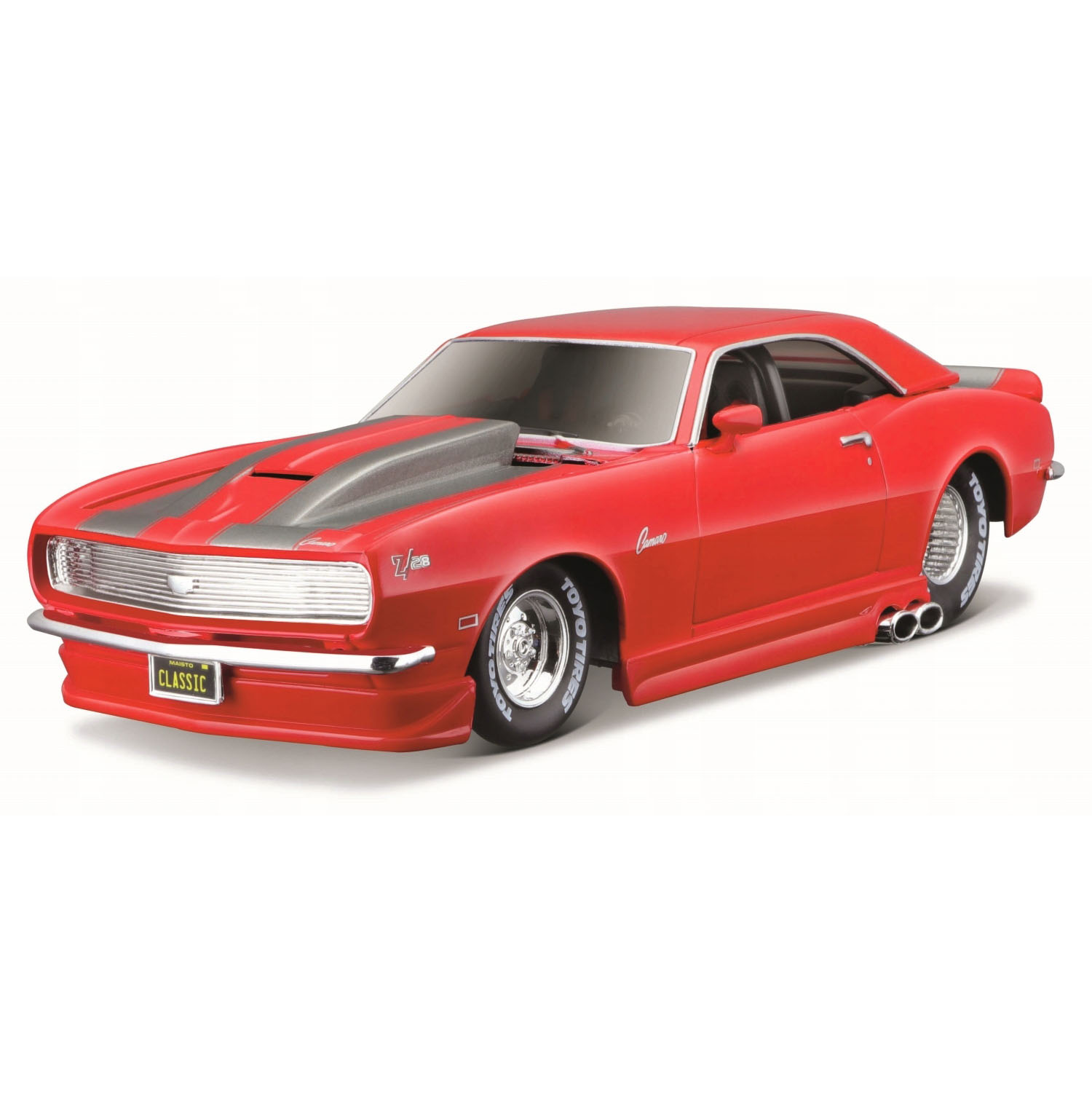 фото Коллекционная машинка maisto design classic muscle chevrolet camaro z/28, 1:24, красная