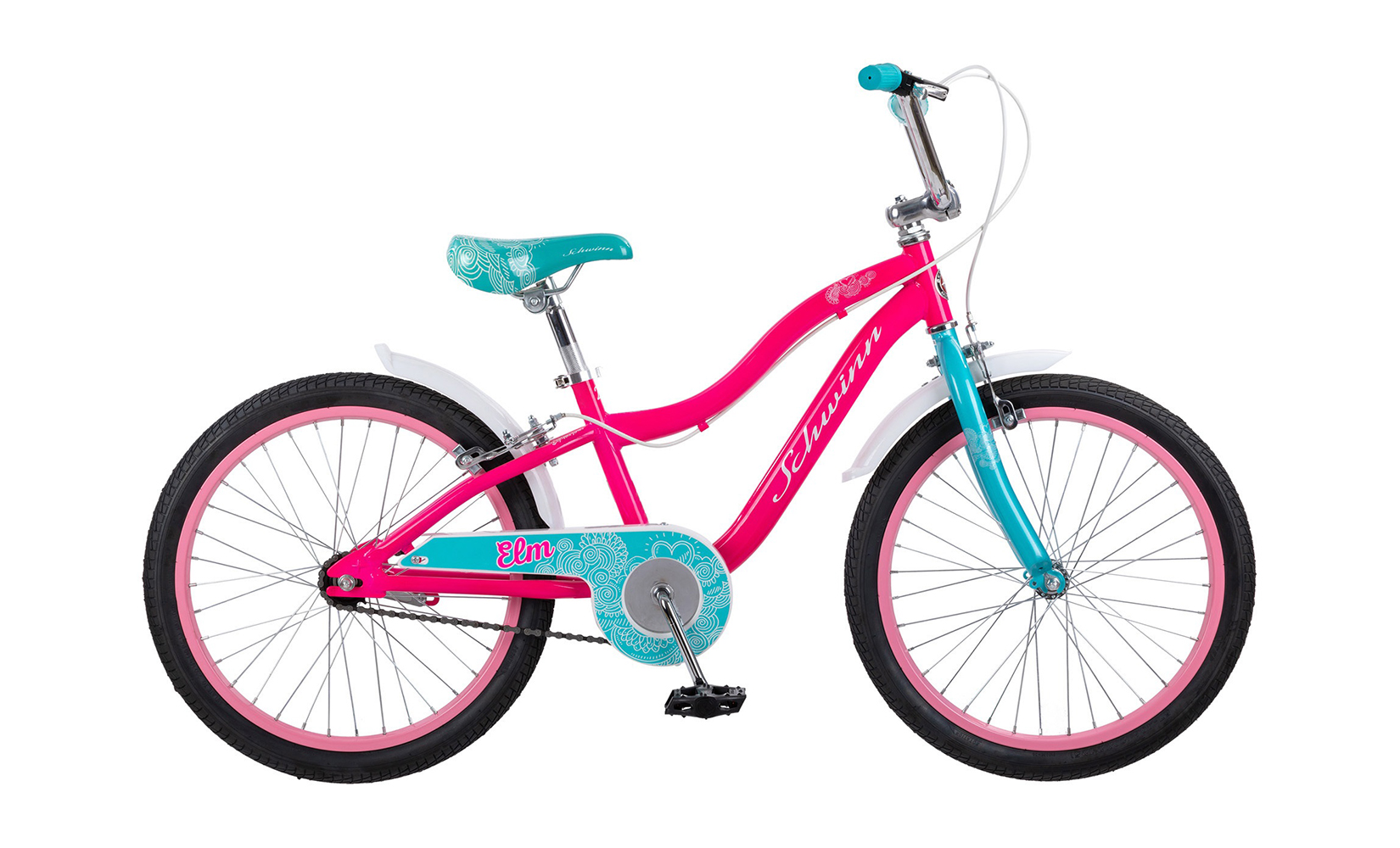 фото Детский велосипед schwinn elm 20 (2021) (one size) deeppink/deepskyblue