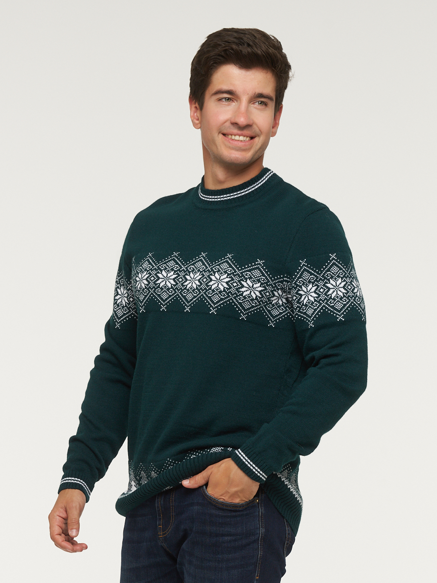 

Джемпер мужской VAY 5232-12327 зеленый 54 RU, 5232-12327