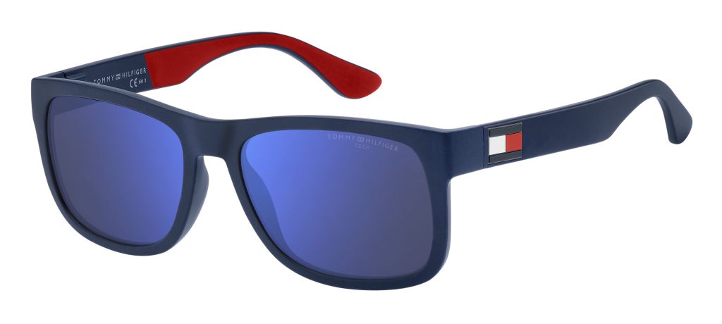 

Солнцезащитные очки мужские Tommy Hilfiger TH 1556/S синие, TH 1556/S