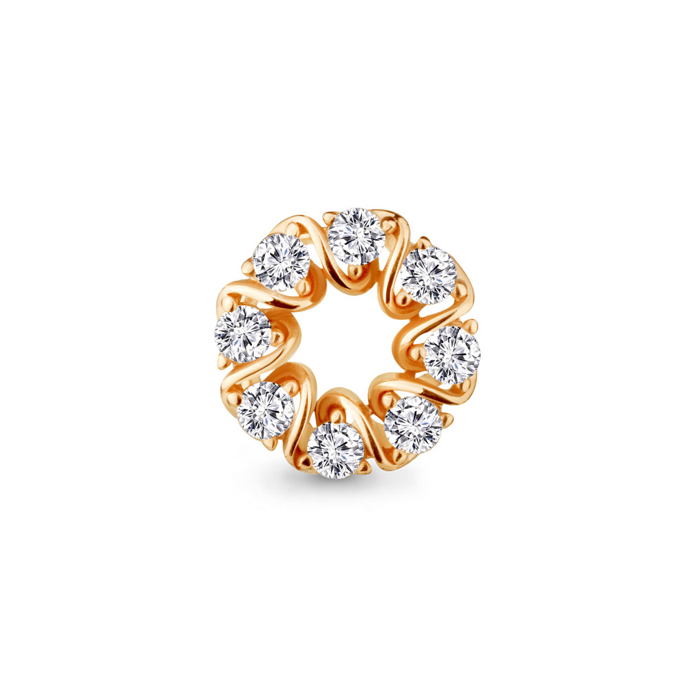 

Подвеска из серебра с фианитом Aquamarine 24327А_925_з, 24327А_925_з