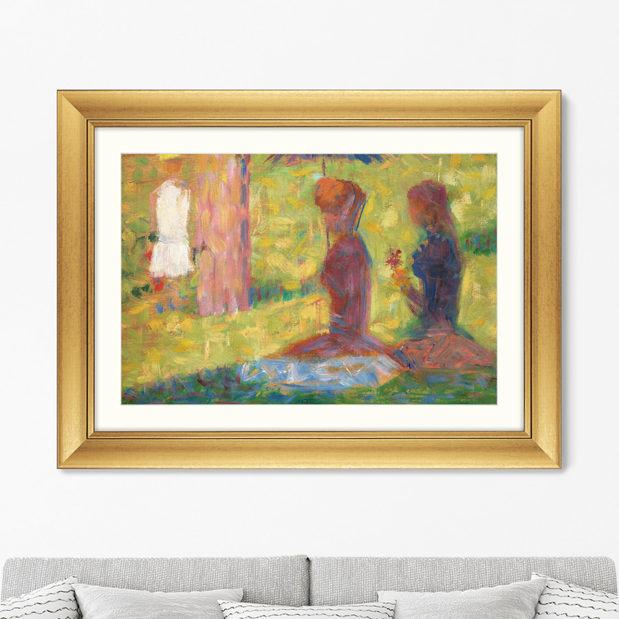 

Репродукция картины в раме La Grande Jatte 1884г. Размер картины: 60,5х80,5см