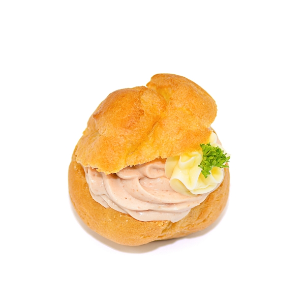 

Профитроли с семгой и сыром