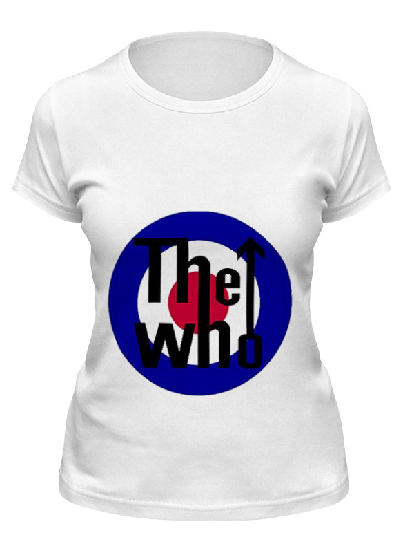 

Футболка женская Printio The who белая 2XL, Белый, The who