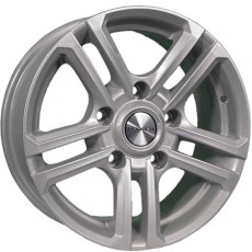 

Колесный диск Khomen Wheels KHW1805 (FSF) 7.5xR18 ET38 6*139.7 D67.1, Серебристый