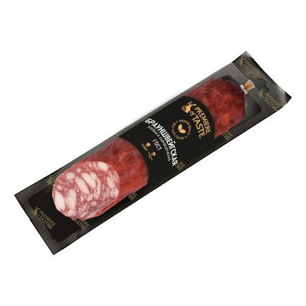 

Колбаса сырокопченая Premier of Taste Брауншвейгская ГОСТ 250 г