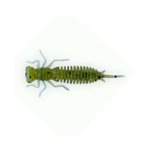 

FANATIK Приманка силиконовая (мягкая) FANATIK LARVA (00145L / 4,5" / 001), Зеленый