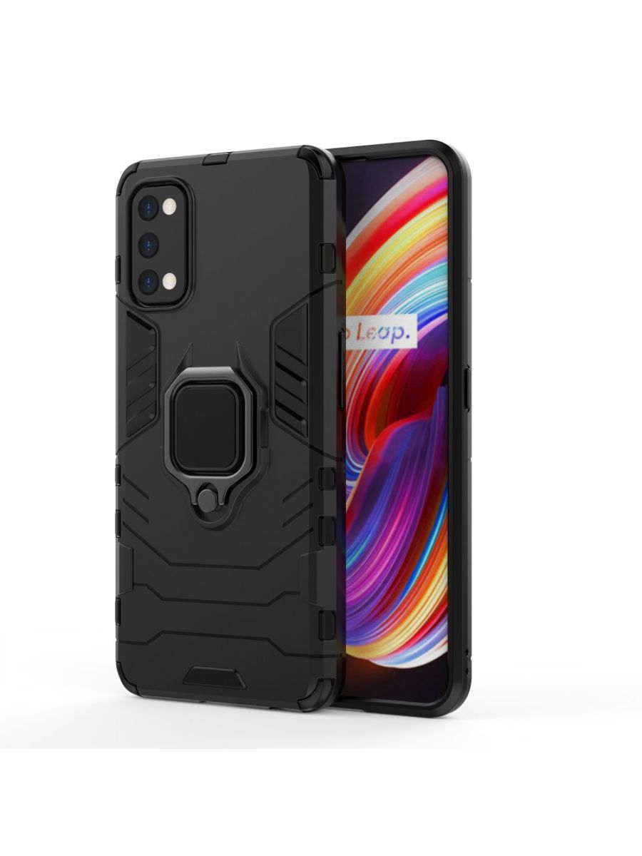 

Чехол Ring для смартфона Realme 7 Pro черный
