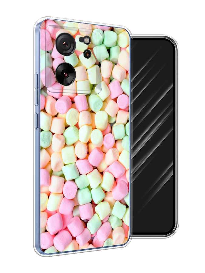 

Чехол Awog на Xiaomi 13T Pro Про "Marshmallows", Зеленый;желтый;розовый, 319950-1