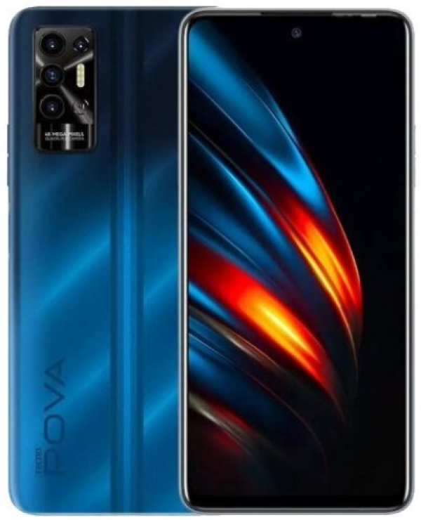 фото Смартфон tecno pova 2 6.9 4/128gb blue