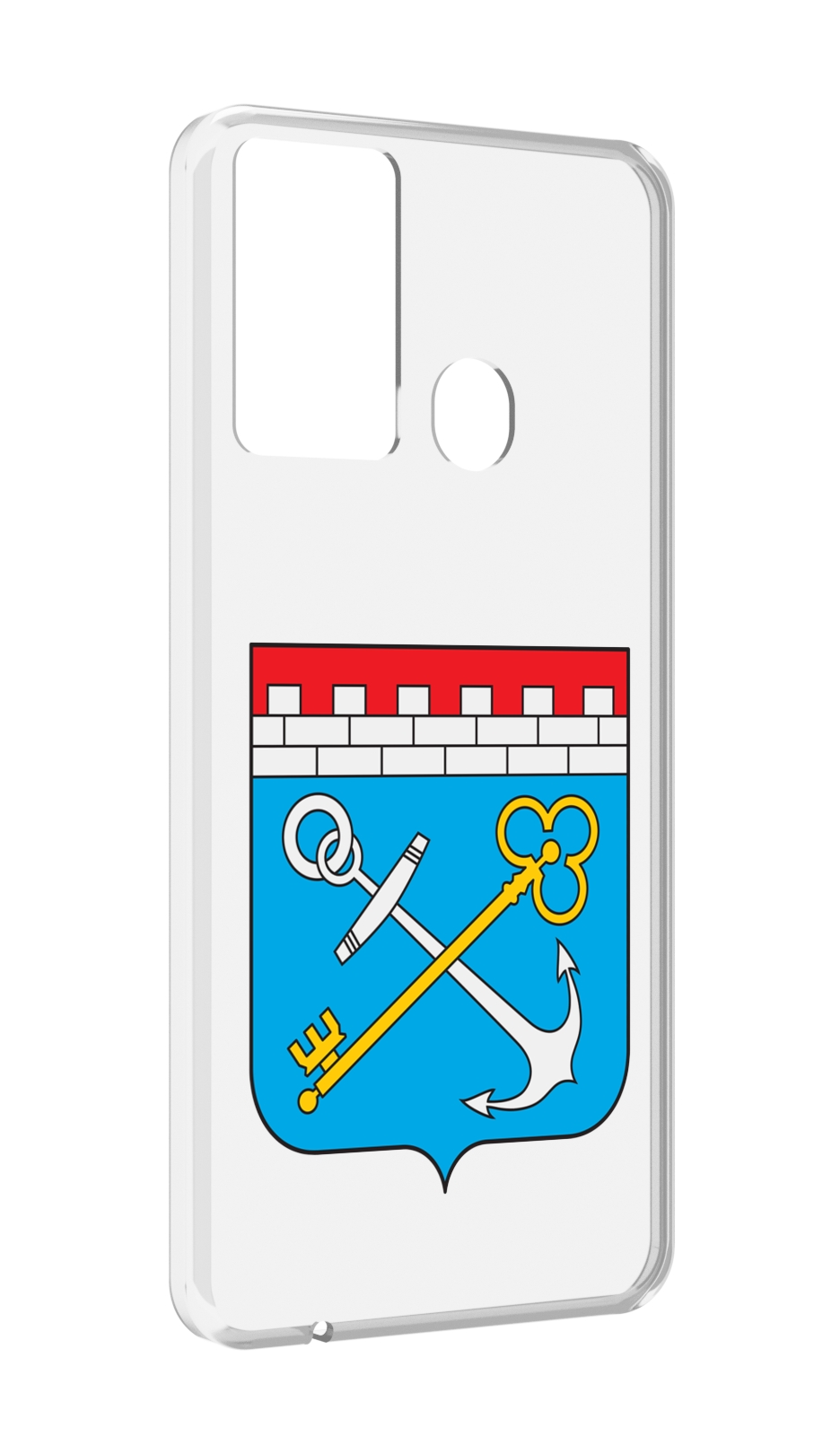 

Чехол MyPads герб-ленинградская-область-питер для Itel P37/Itel Vision 2S, Прозрачный, Tocco