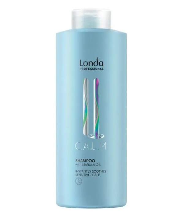Шампунь Londa Professional C.A.L.M. для чувствительной кожи головы с маслом марулы 1000 мл осветляющая пудра шаг 1 в коробке londa lightplex 1000 мл