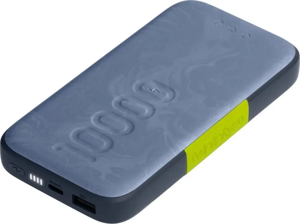 

InfinityLab InstantGo 10000 Wireless Qi, 30W, 1xUSB-C, 1xUSB-A, 0.250 кг