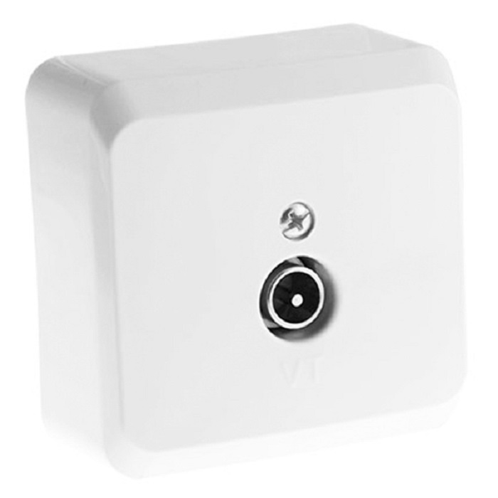 

Розетка TV 0.7 ДБ Systeme Electric 2шт TVA-002B.2, Белый