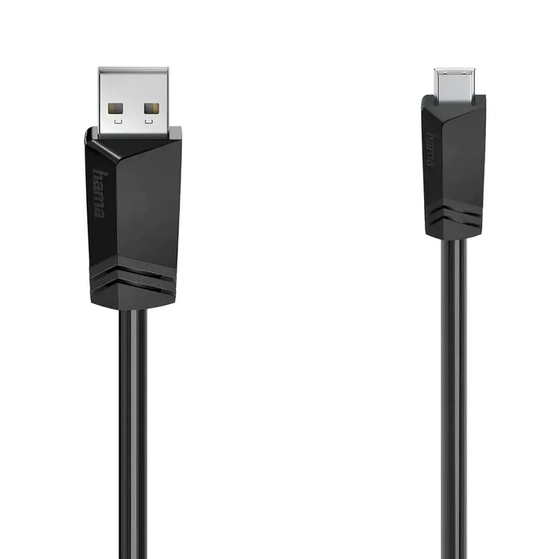 

Кабель Hama USB A - USB Mini B вилка-вилка 1.5м (00200606) черный