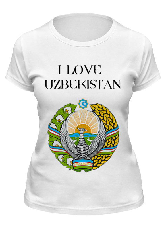 

Футболка женская Printio Uzbekistan белая S, Uzbekistan