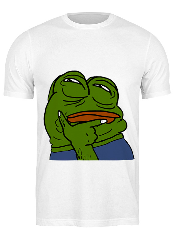 

Футболка мужская Printio Pepe the frog 2677416 белая XL, Белый, Pepe the frog 2677416