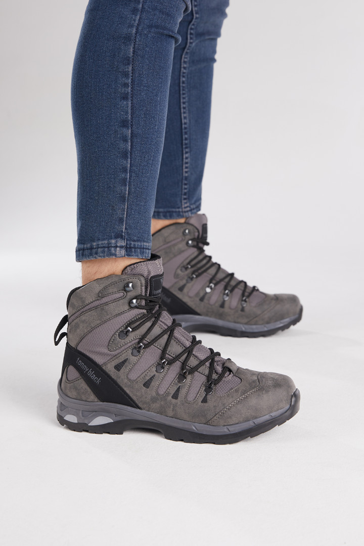 

Ботинки женские Tonny Black TB030-0_109 серые 42 EU, TB030-0_109
