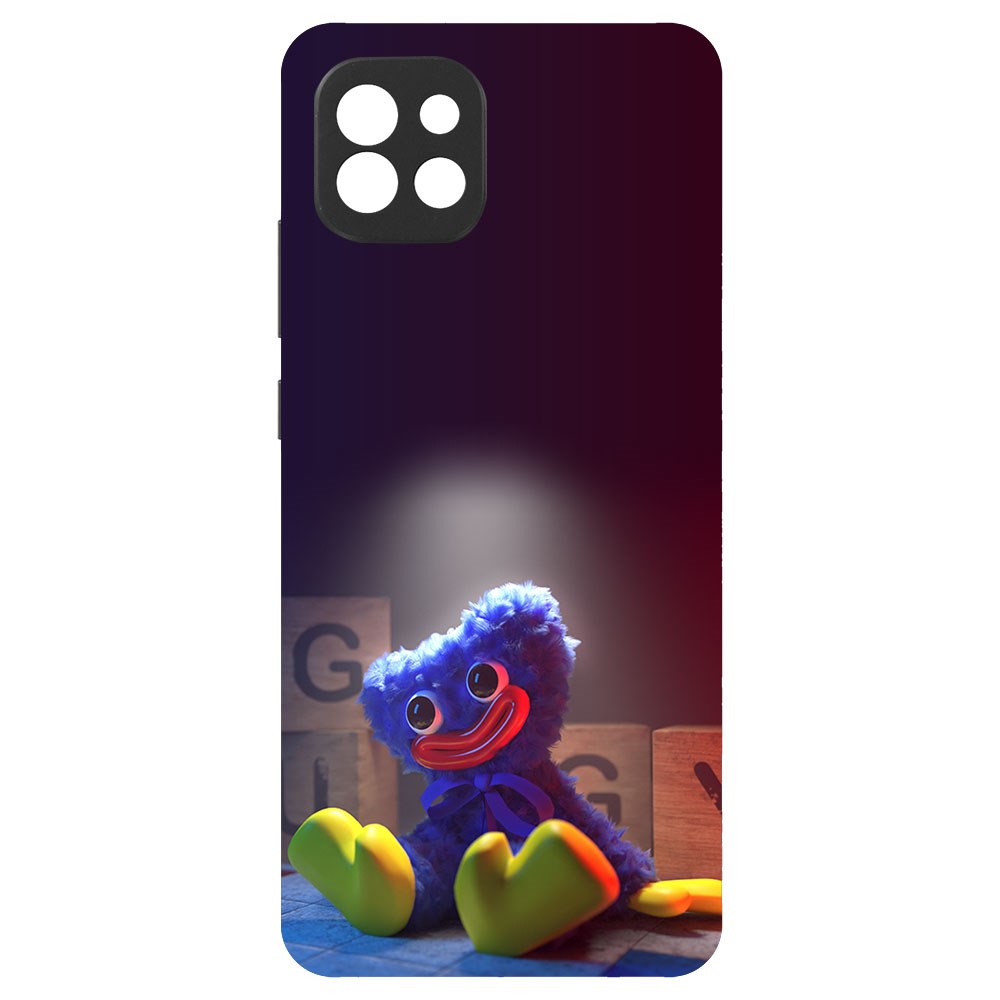 

Чехол-накладка Софт Хаги Ваги игрушка для Samsung Galaxy A03 (A035), Черный