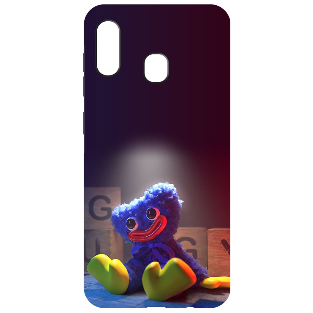 

Чехол-накладка Софт Хаги Ваги игрушка для Samsung Galaxy A01 Core (A013), Черный