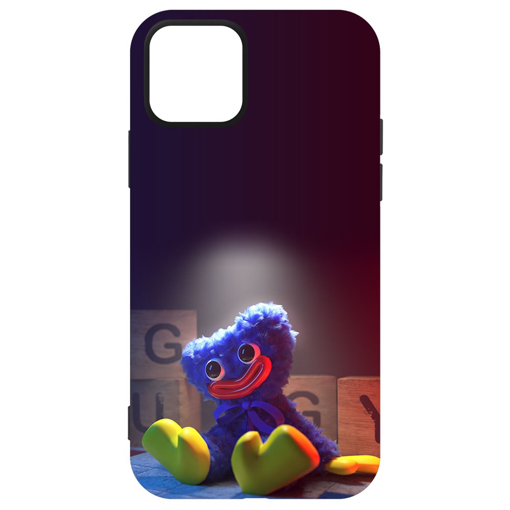 

Чехол-накладка Софт Хаги Ваги игрушка для iPhone 12 Pro, Черный
