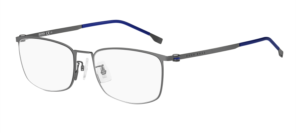 

Оправа для очков мужская HUGO BOSS BOSS 1351/F MTDK RUTH серая, BOSS 1351/F MTDK RUTH