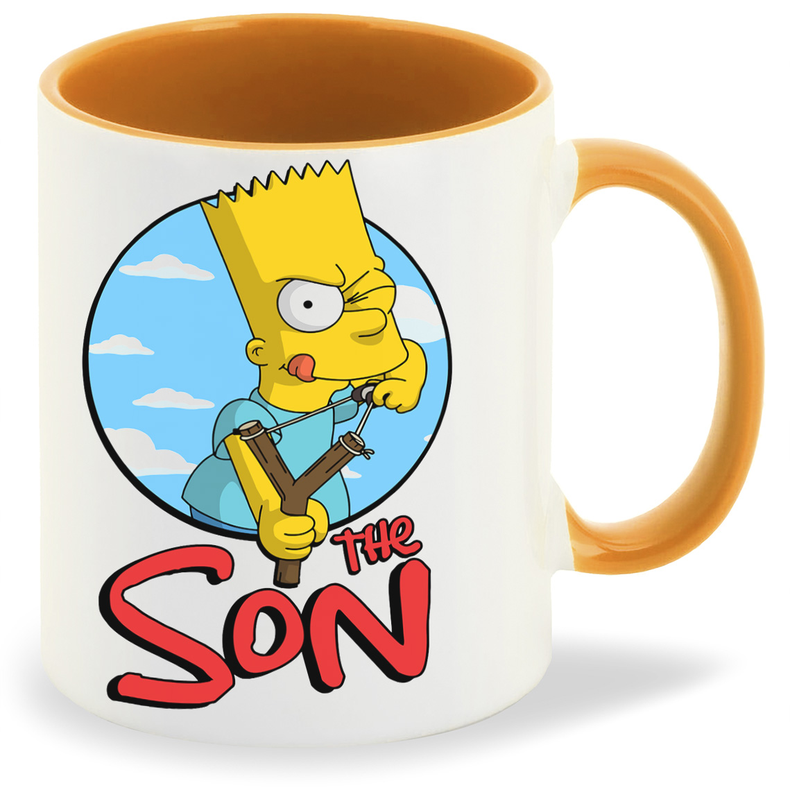

Кружка CoolPodarok Прикол Семья Симпсоны The son Сын, Прикол Семья Симпсоны The son Сын