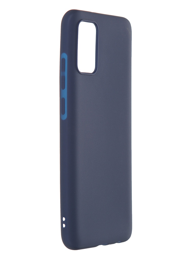 фото Чехол neypo для samsung galaxy a02s 2021 soft matte silicone dark blue nst20531